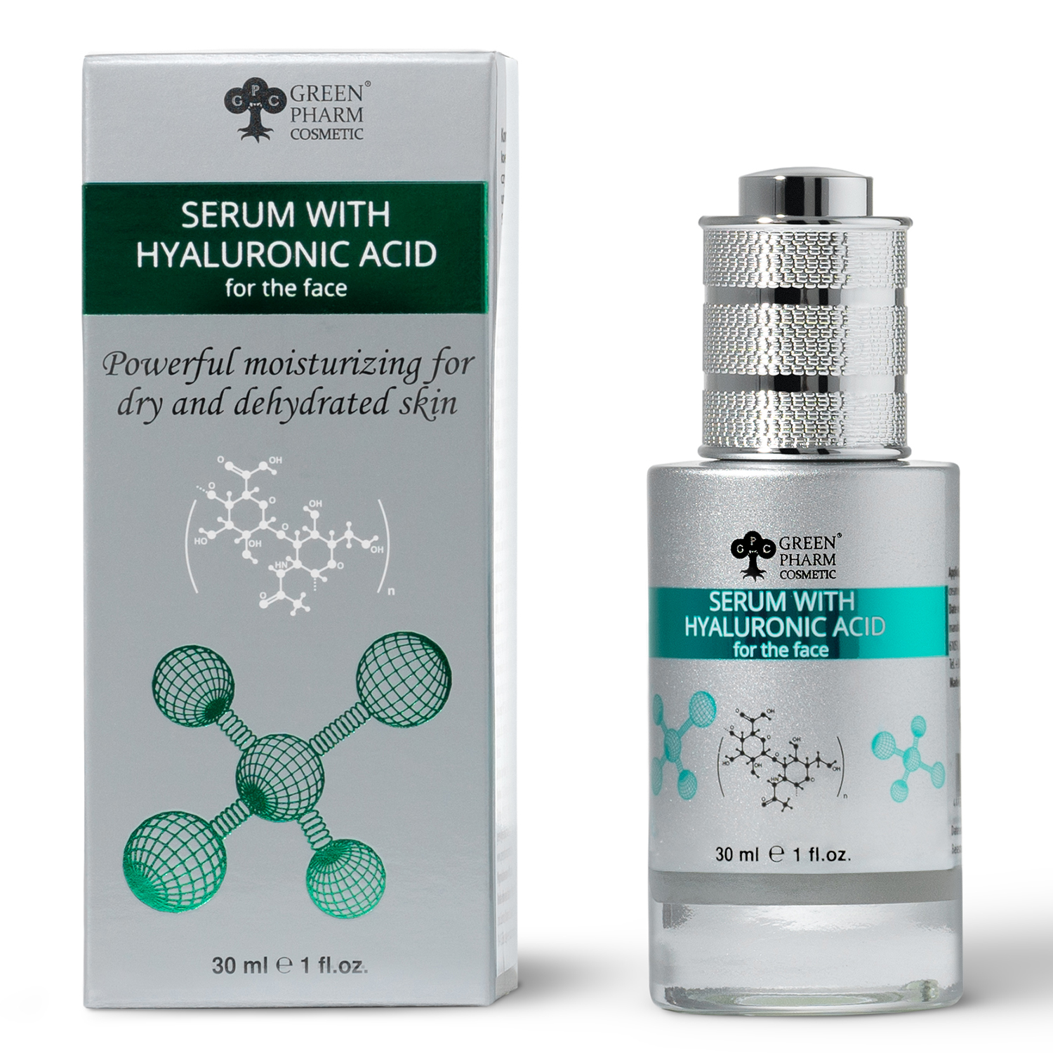 SERUM WITH HYALURONIC ACID for the face, 30 ML
