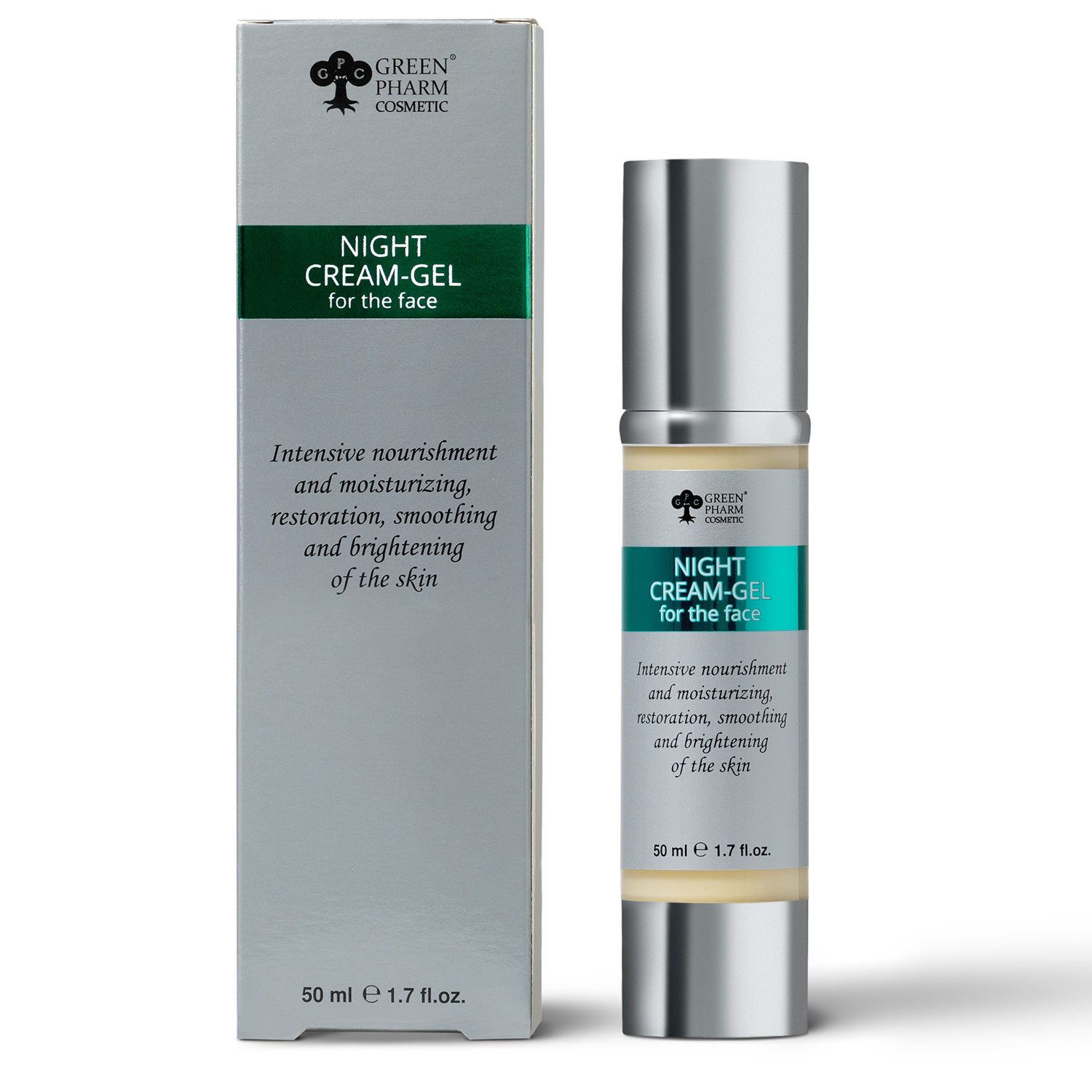 NIGHT CREAM-GEL for the face, 50 ML