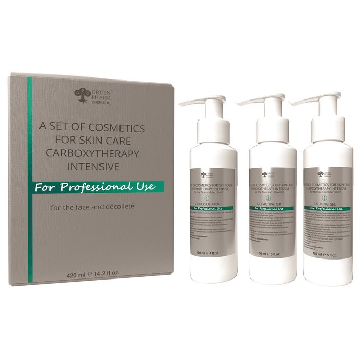 A SET OF COSMETICS FOR SKIN CARE CARBOXYTHERAPY  INTENSIVE, 420 ML