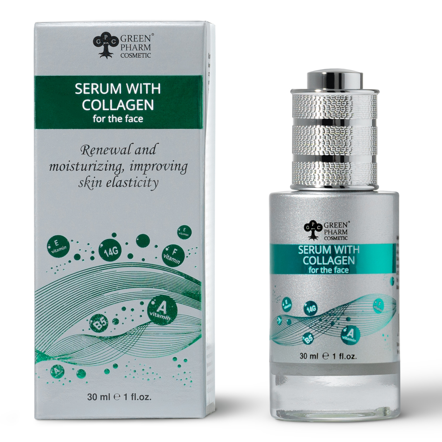 SERUM WITH COLLAGEN for the face, 30 ML