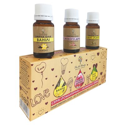 SET OF ESSENTIAL OILS SERIES “ROMANTIC”
