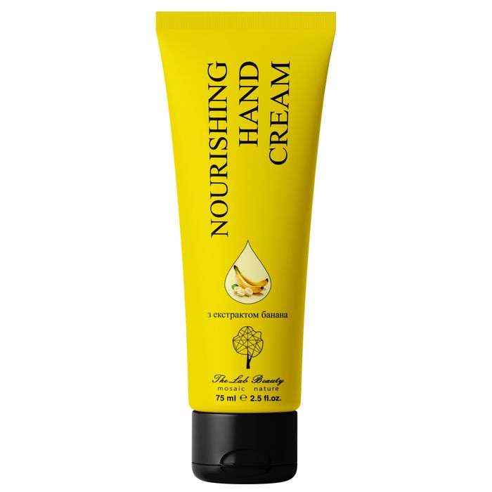 Nourishing hand cream with banana extract, 75 ml