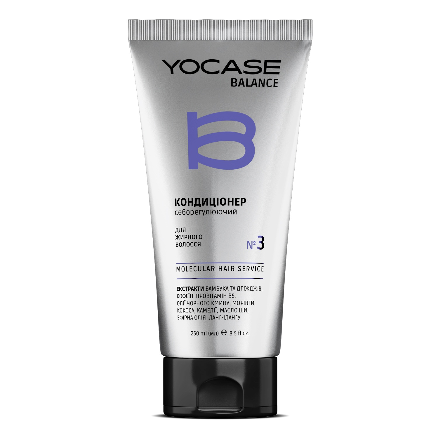 BALANCE sebum-regulating conditioner for oily hair YOCASE, 250 ml