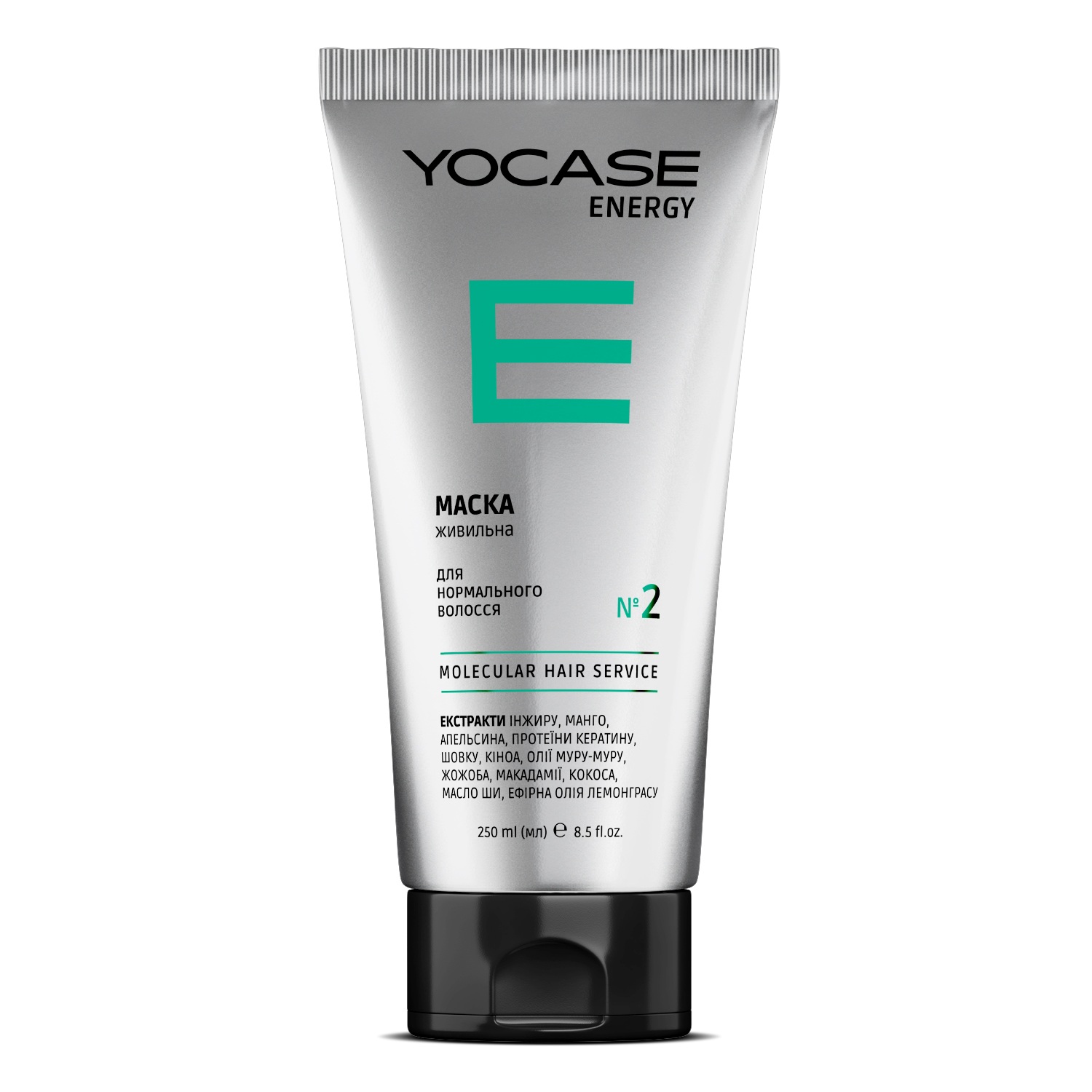 YOCASE ENERGY nourishing mask for normal hair, 250 ml