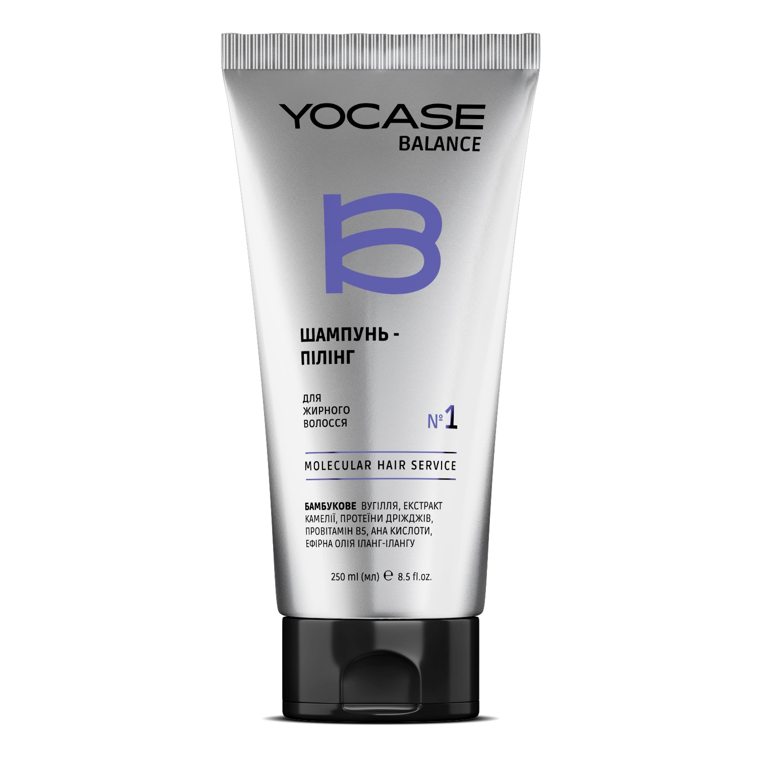 BALANCE peeling shampoo for oily hair YOCASE, 250 ml