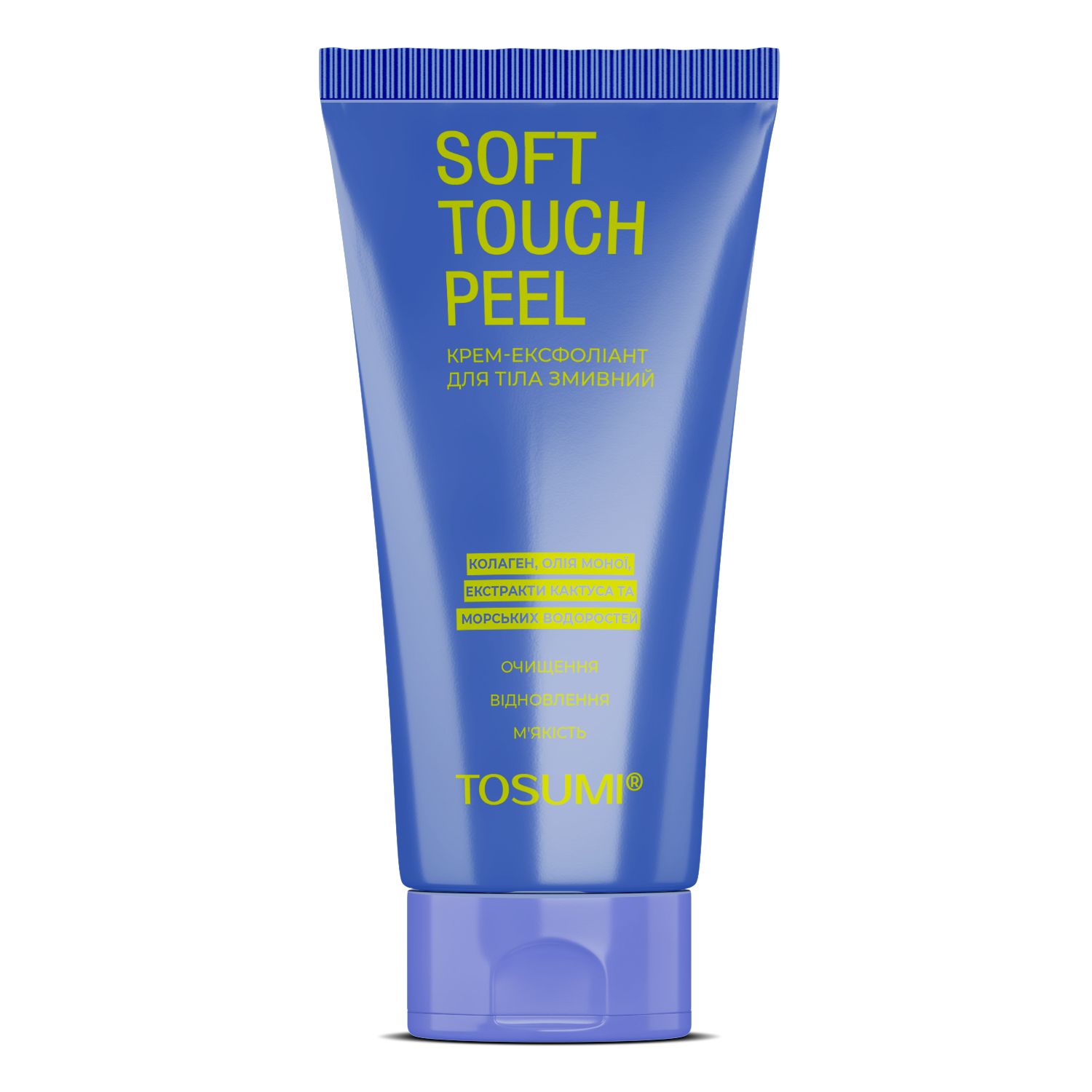 TOSUMI SoftTouch Peel body exfoliant cream, washable, 250 ml