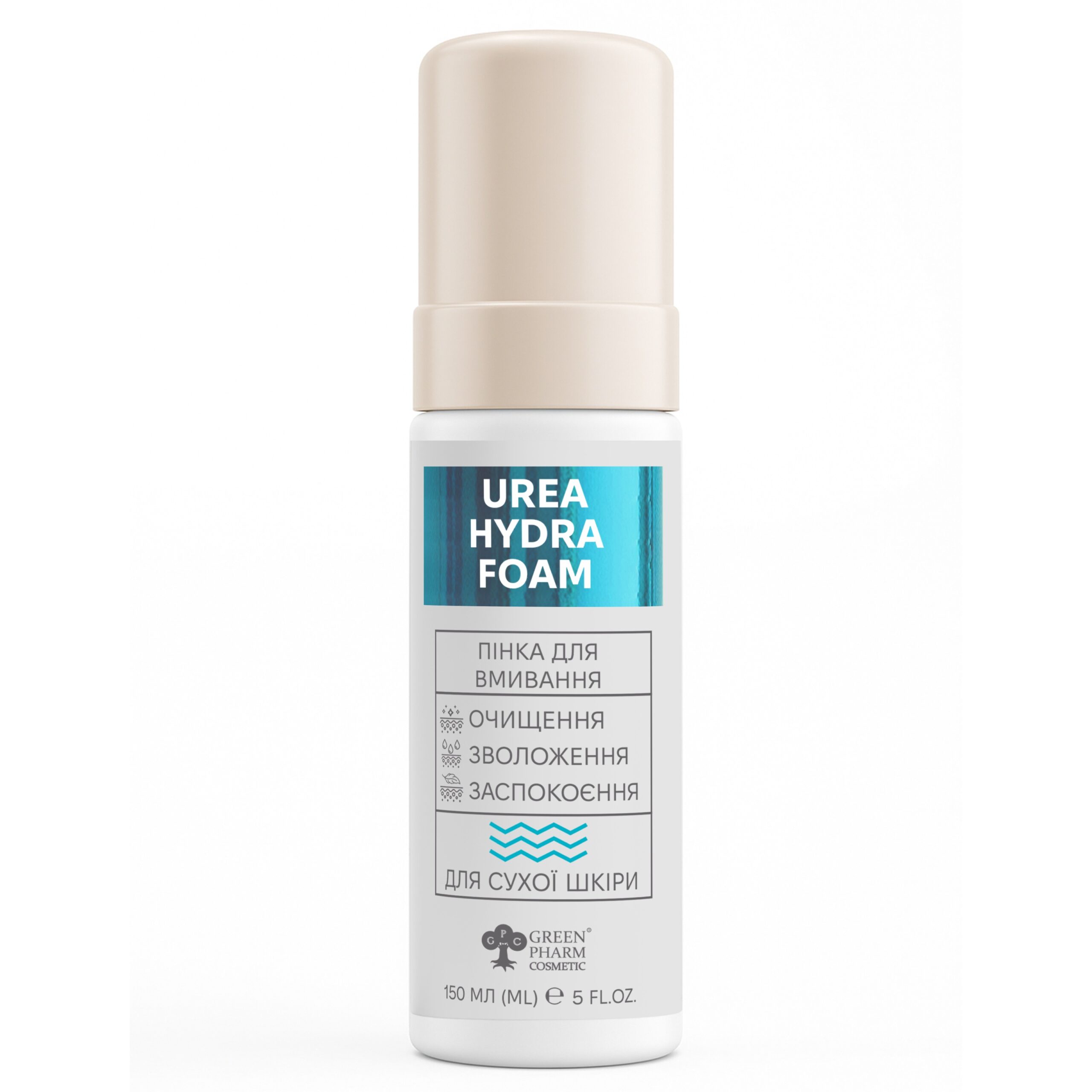 Urea Hydra Foam for dry skin, 150 ml